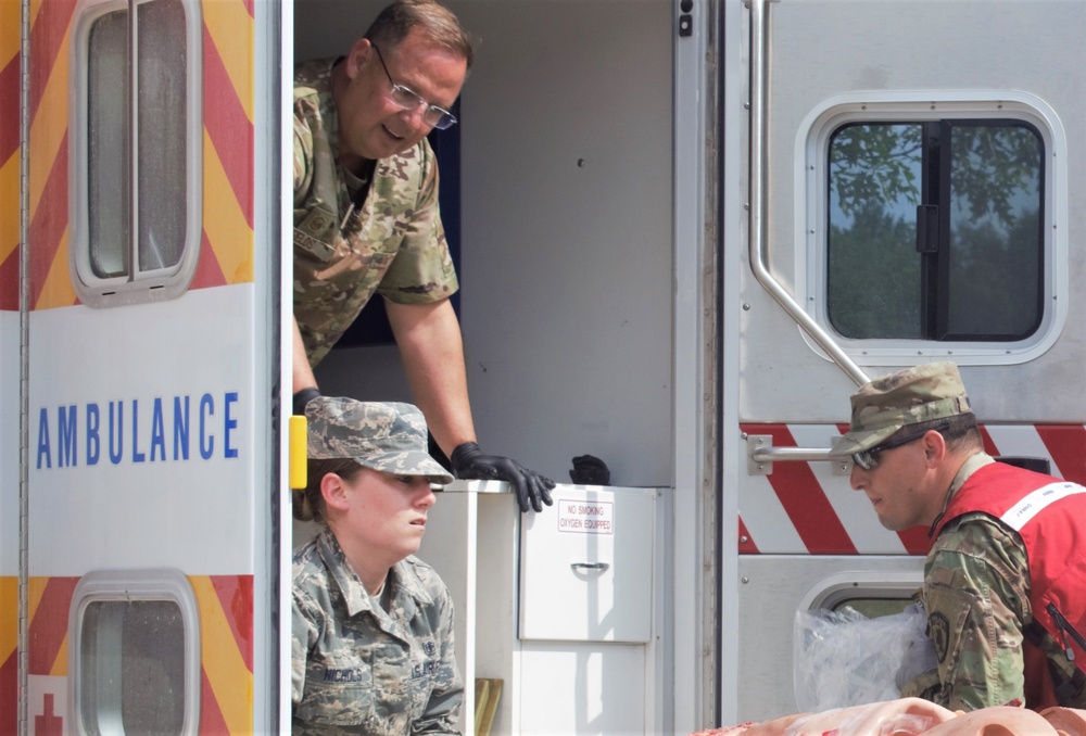 Master Sgt. Billy Fields: flexibility key to keeping the force healthy at Northern Strike 19