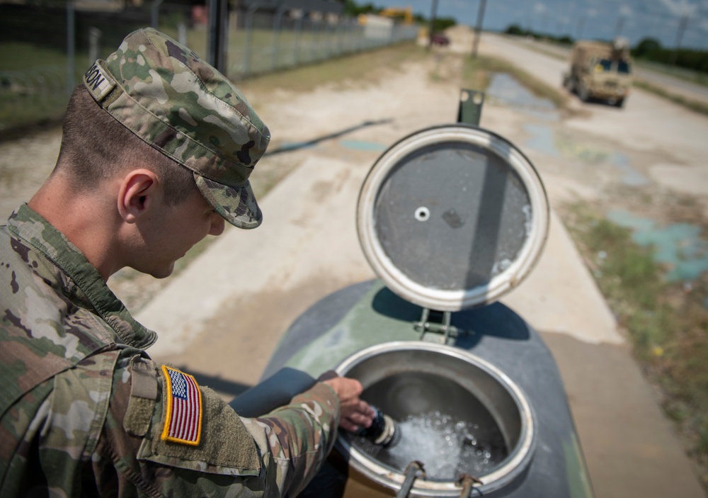 Behind the fight: life support sustains the mission