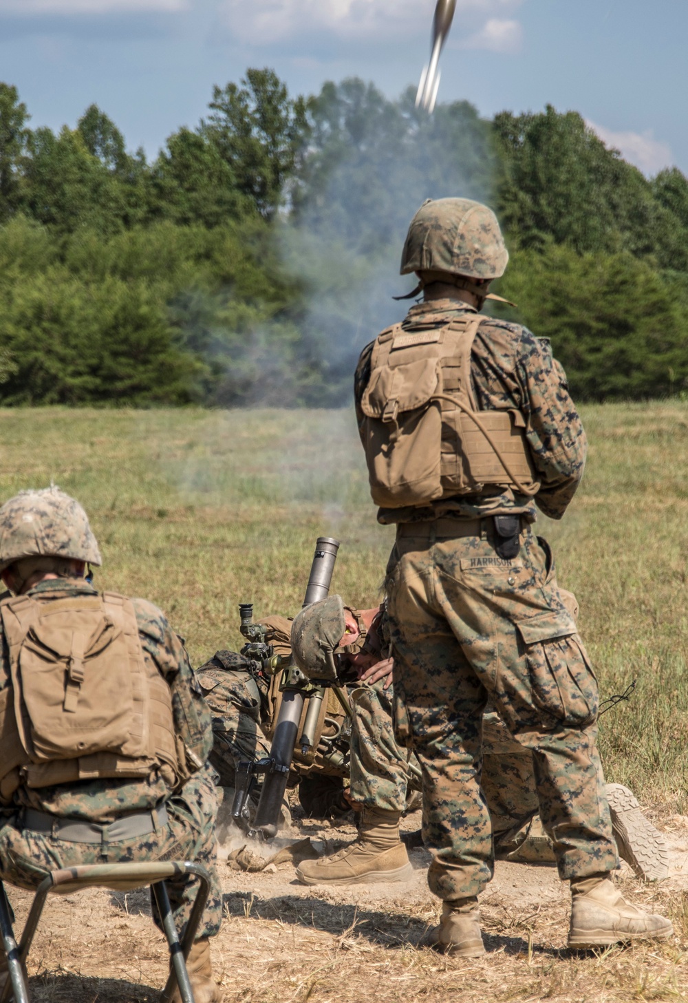 India Company conducts live-fire and maneuver training