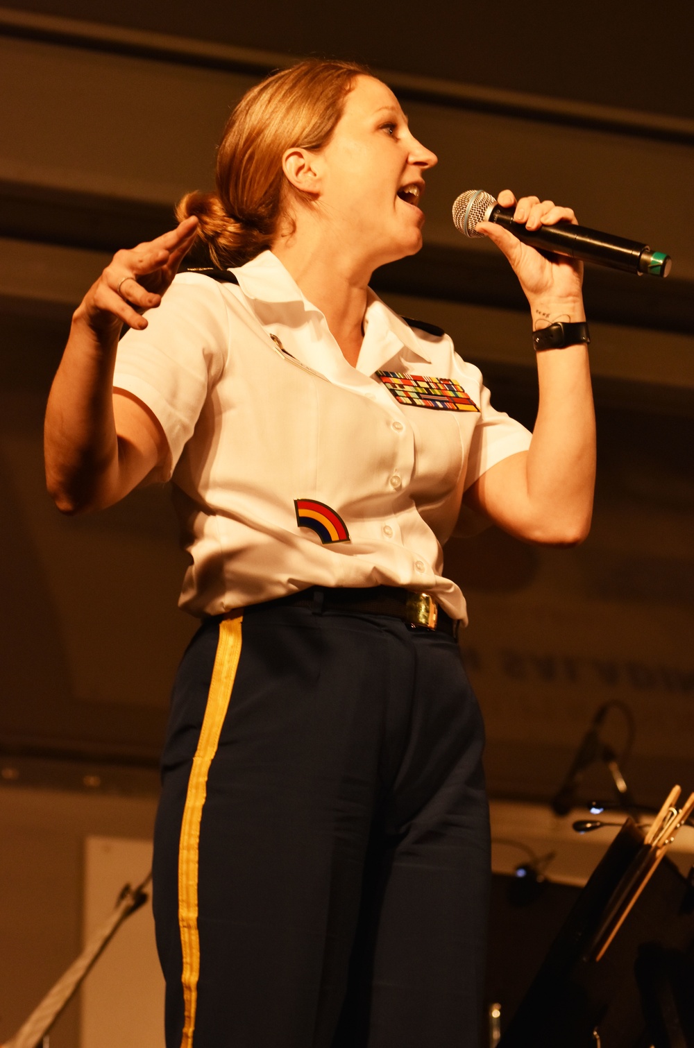 42nd Infantry Division Band performs