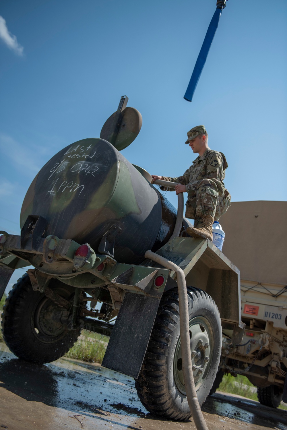 Behind the fight: life support sustains the mission