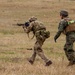 U.S. Marines and British soldiers conduct stress shoot