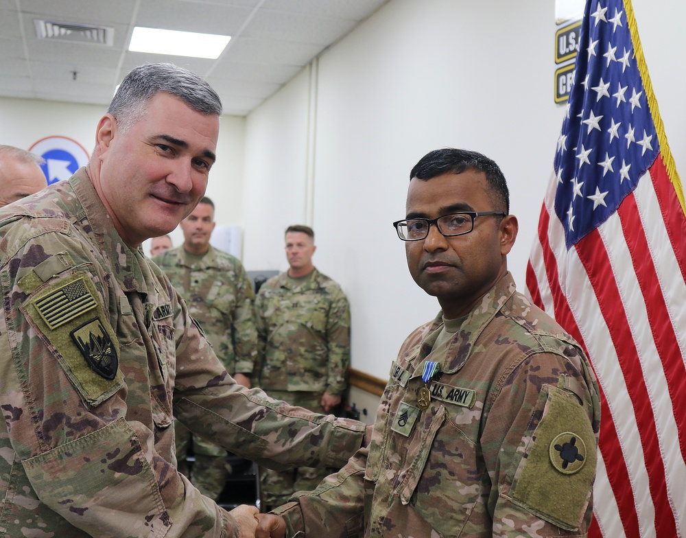 End of Tour Awards for 184th ESC