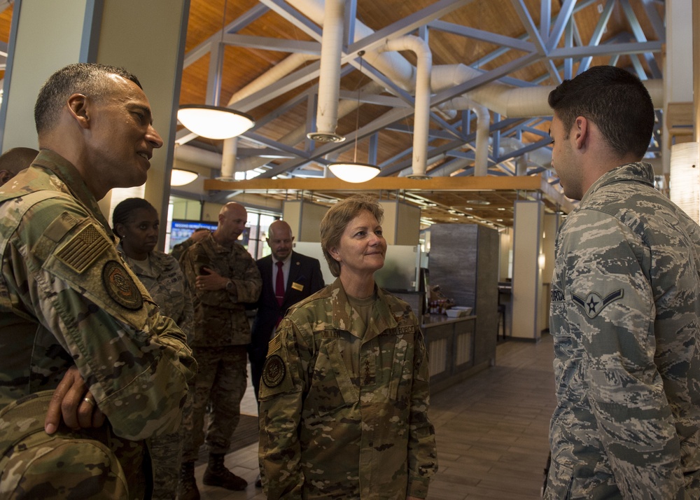 AMC commander, command chief visit JB Charleston