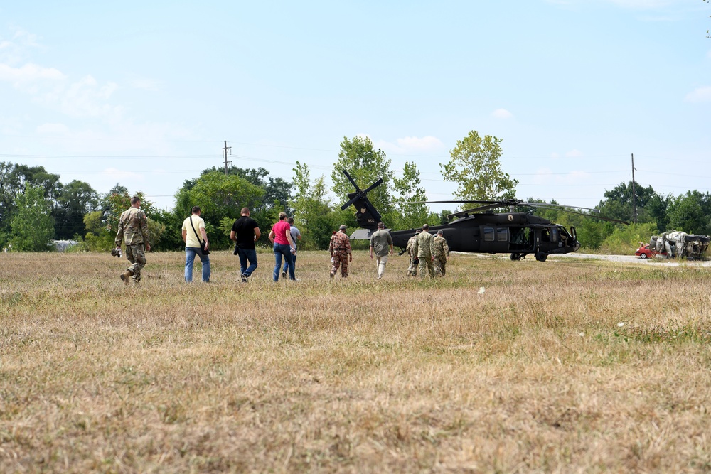 Hungarian and Serbian partners participate in Ohio Vigilant Guard exercise