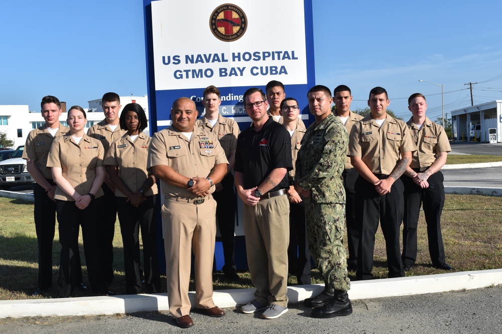 U.S. Naval Hospital Guantanamo Bay Corpsmen Become Certified EMT's