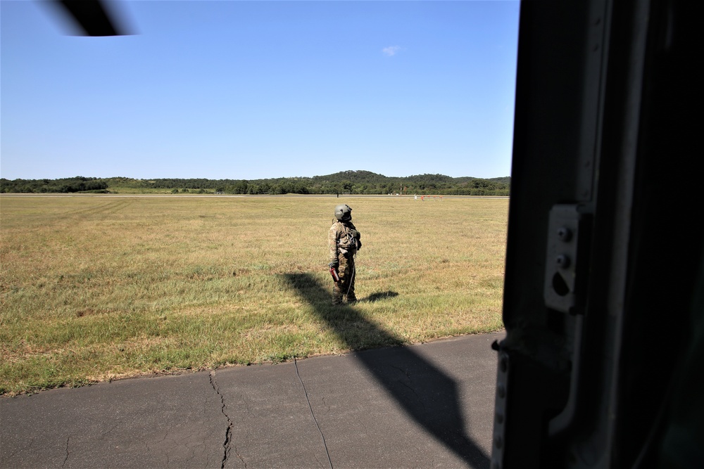 89B Ammunition Supply Course students build sling-loading skills at Fort McCoy