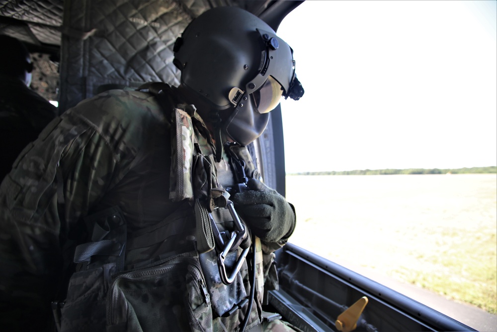 89B Ammunition Supply Course students build sling-loading skills at Fort McCoy