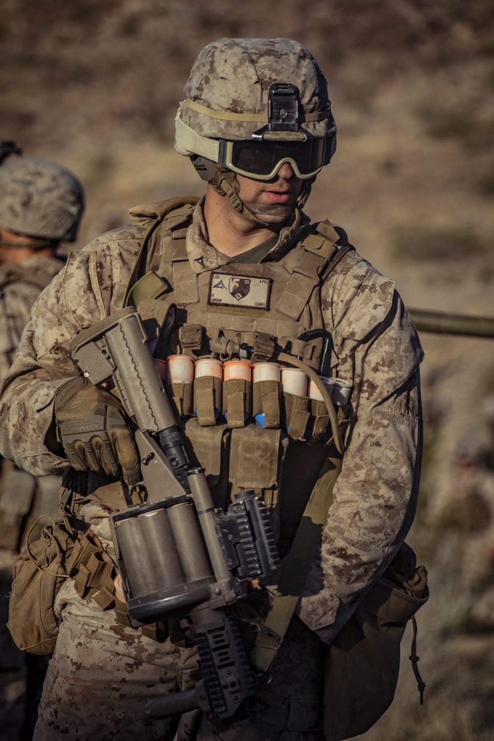 Reserve Marines with 1/25 Attack Range 400