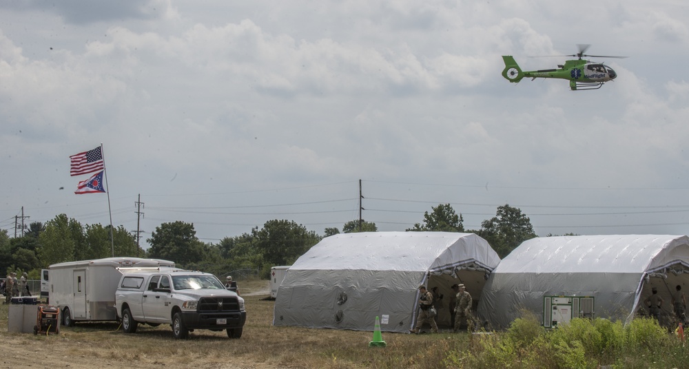 Ohio Vigilant Guard 19-4 exercise at Calamityville training site