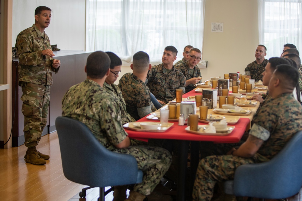 US Forces Japan senior enlisted leader visits MCAS Iwakuni