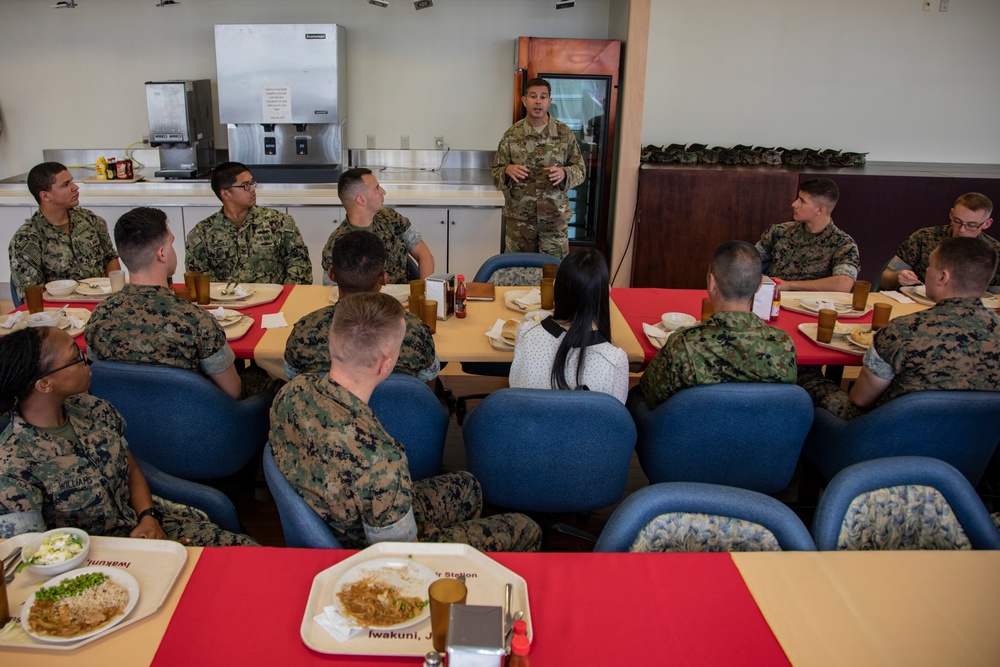 US Forces Japan senior enlisted leader visits MCAS Iwakuni