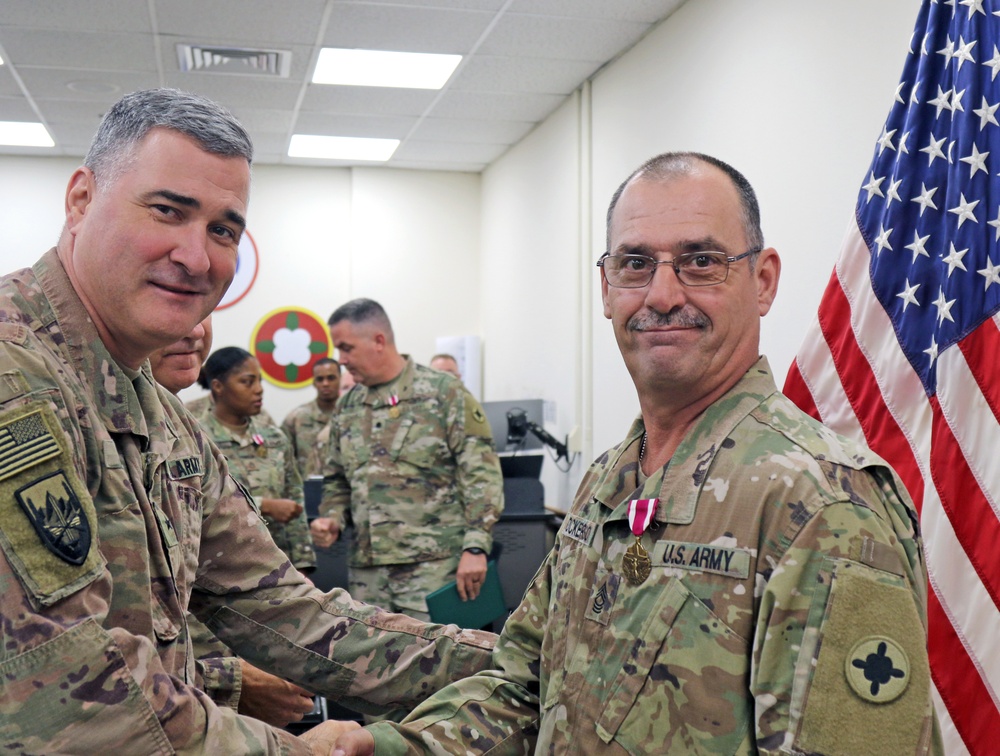 End of Tour Awards for 184th ESC