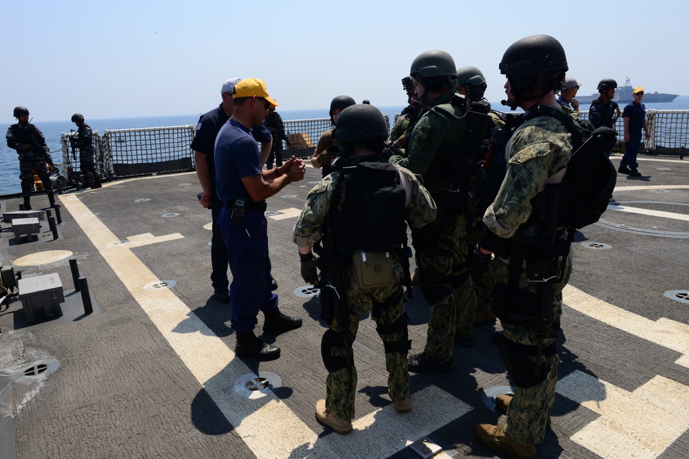 Coast Guard Cutter Stratton participates in CARAT Indonesia 2019