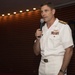Rear Adm. Gumbleton Speaks at Reception During USNS Carson City Port Visit to Nigeria