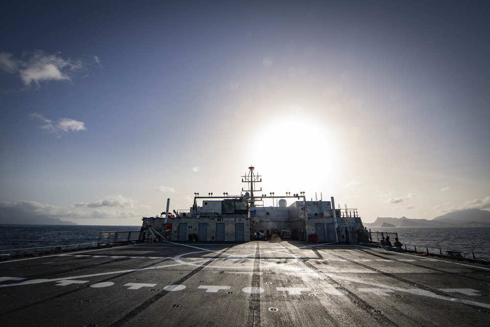 USNS Carson City Arrives in Mindelo, Cabo Verde