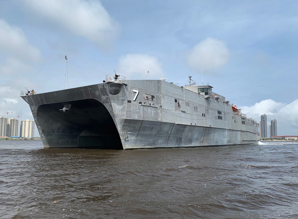 USNS Carson City Arrives in Mindelo, Cabo Verde