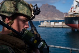 USNS Carson City Arrives in Mindelo, Cabo Verde