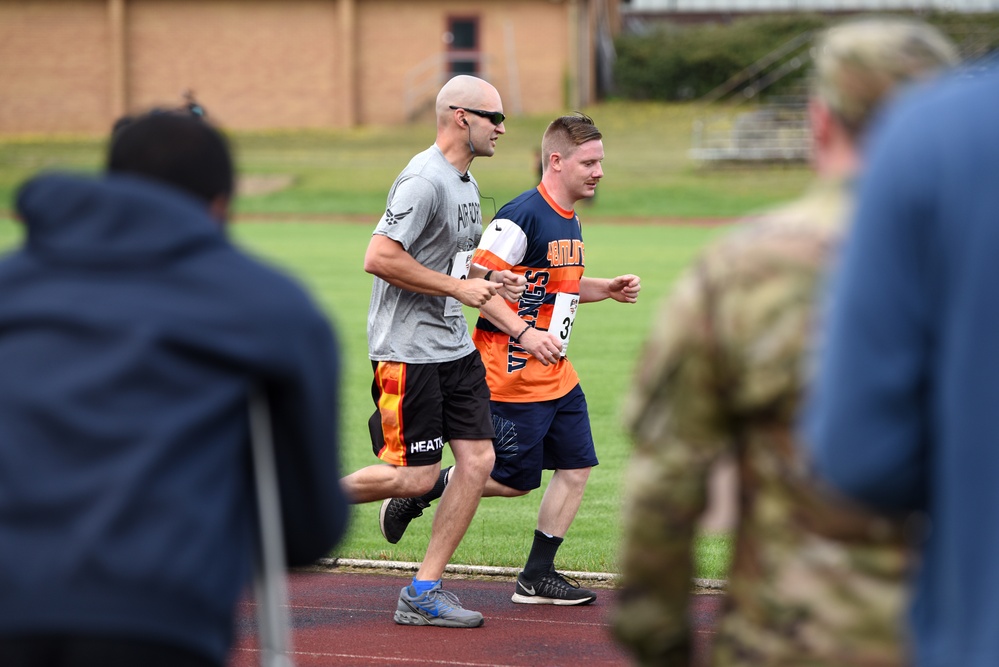 Lakenheath First Sergeant Council hosts Operation Warm Heart run-a-thon