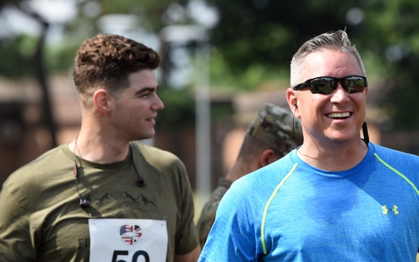 Lakenheath First Sergeant Council hosts Operation Warm Heart run-a-thon