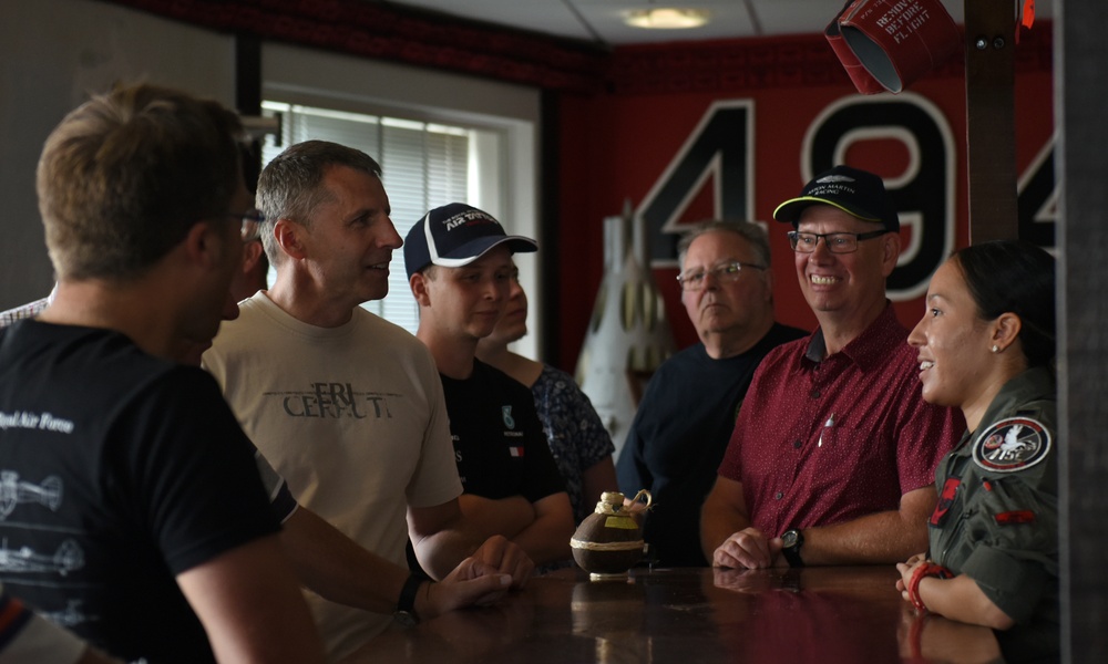 Local Aviation Enthusiasts Tour RAF Lakenheath