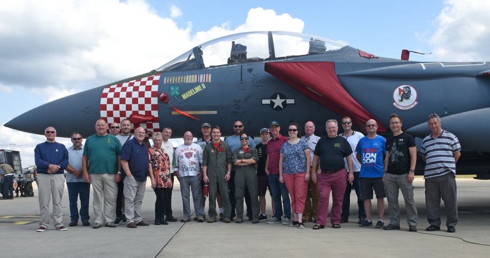 Local Aviation Enthusiasts Tour RAF Lakenheath