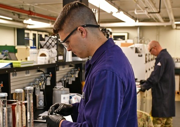 Out of the field and into the petroleum lab: Working with the chemists.