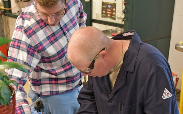 Out of the field and into the petroleum lab: Working with the chemists.