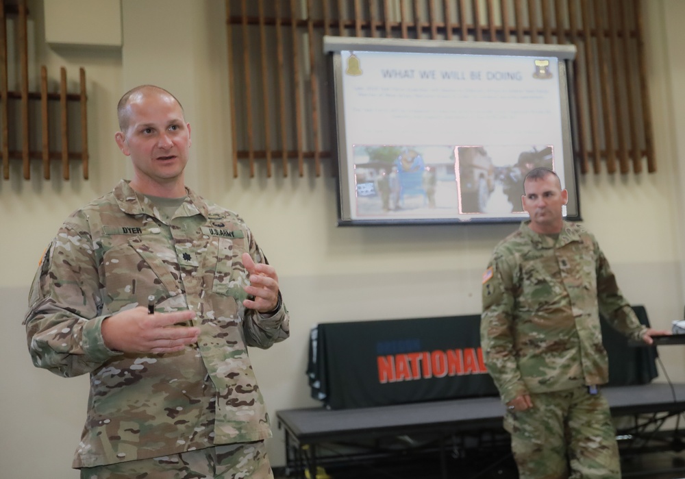 ORARNG Town-Hall Meetings for Multi-Country Deployments