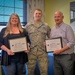 Airman Presents Patriot Award to Employers