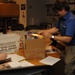 Preparing museum's quarterly historical publication for mailing