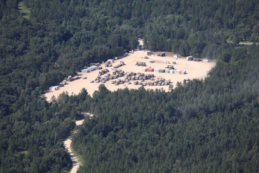 Aerial View of CSTX 86-19-03 Operations