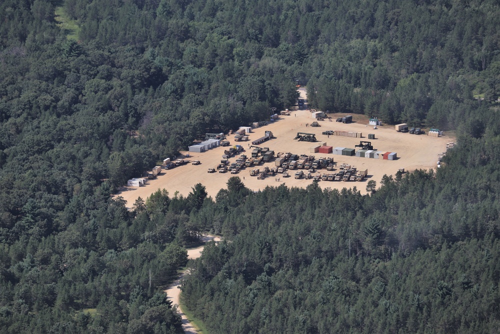 Aerial View of CSTX 86-19-03 Operations