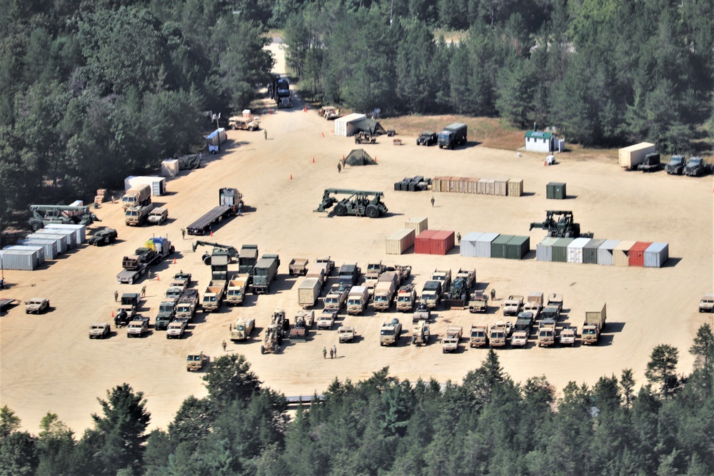 Aerial View of CSTX 86-19-03 Operations