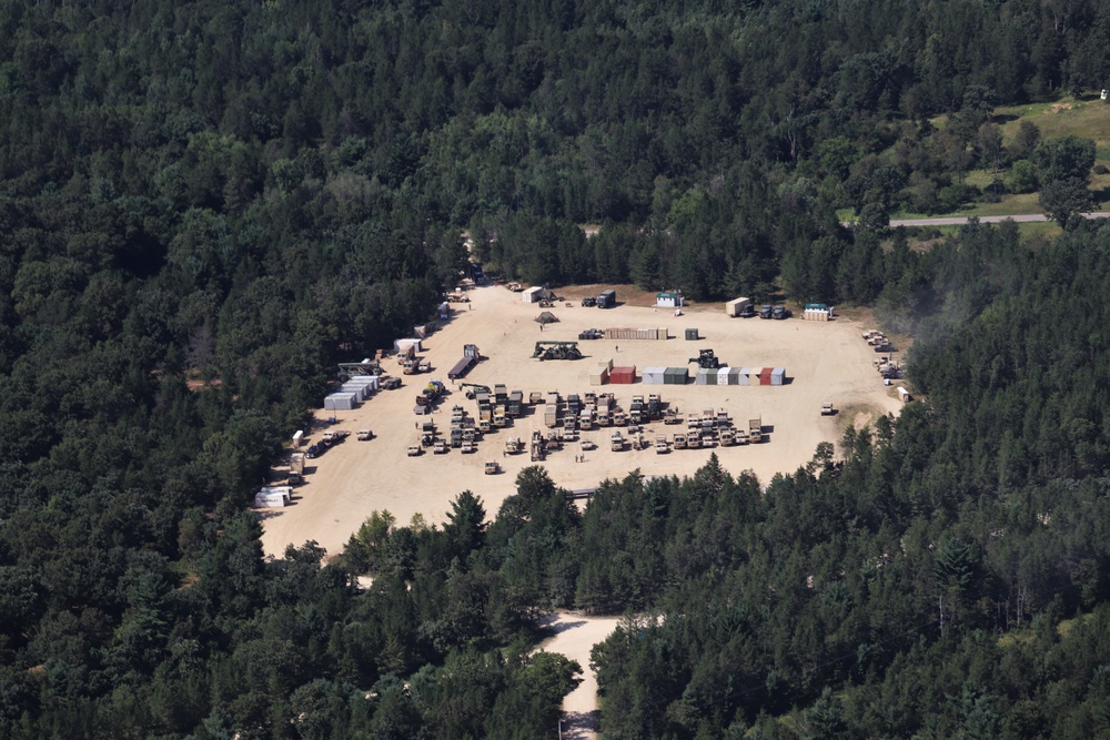 Aerial View of CSTX 86-19-03 Operations