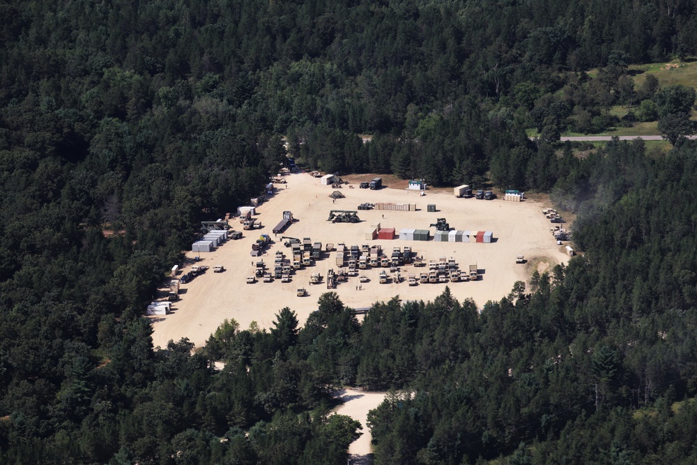 Aerial View of CSTX 86-19-03 Operations