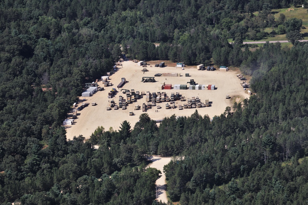 Aerial View of CSTX 86-19-03 Operations