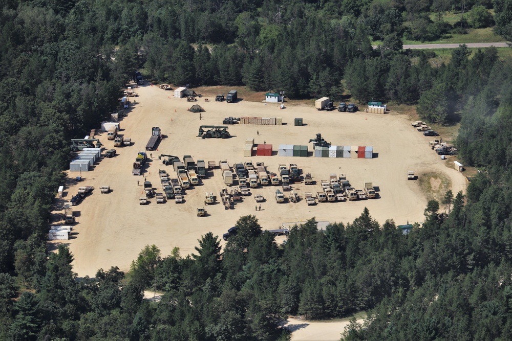 Aerial View of CSTX 86-19-03 Operations