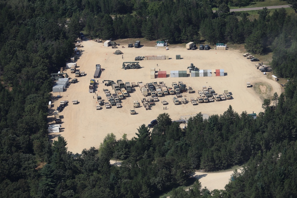 Aerial View of CSTX 86-19-03 Operations