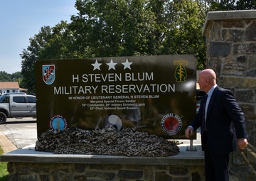 Maryland National Guard renames Gunpowder Military Reservation in honor of former chief of the National Guard Bureau