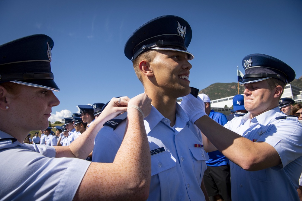 USAFA Acceptance Day Parade