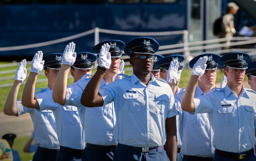 DVIDS Images U.S. Air Force Academy Acceptance Day Parade Class of