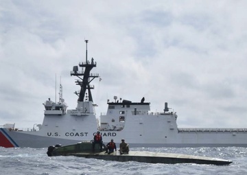 Coast Guard’s newest national security cutter seizes more than 2,100 pounds of cocaine