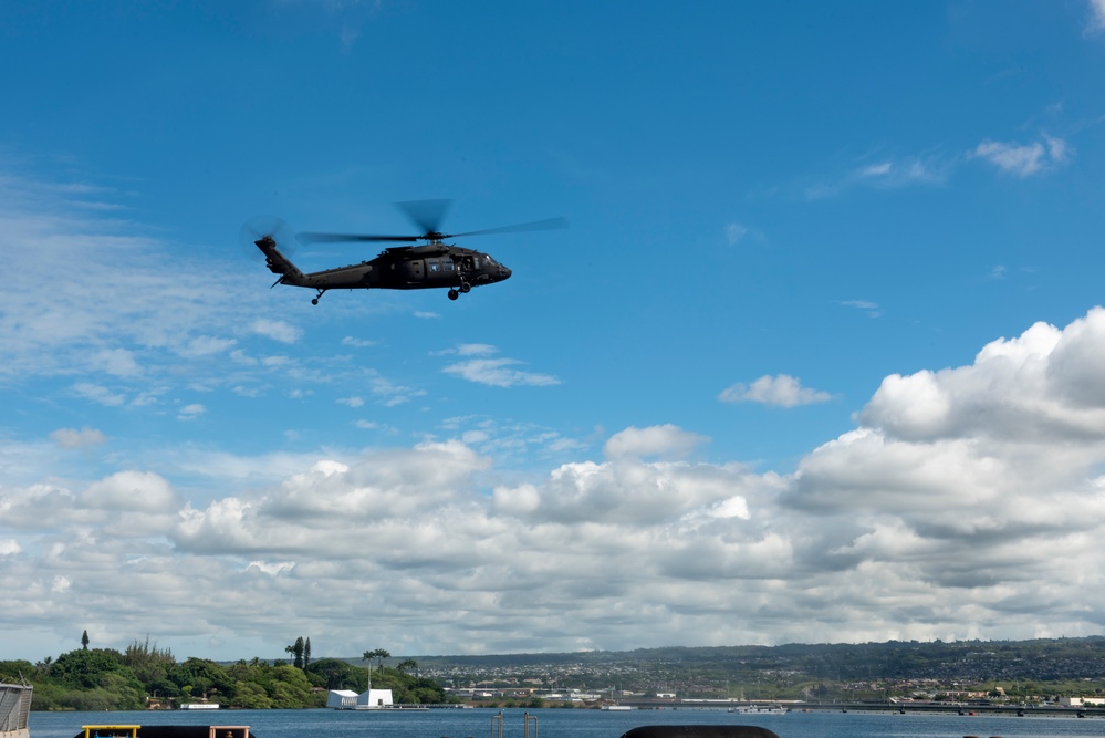 Army Blackhawks land on JBPHH