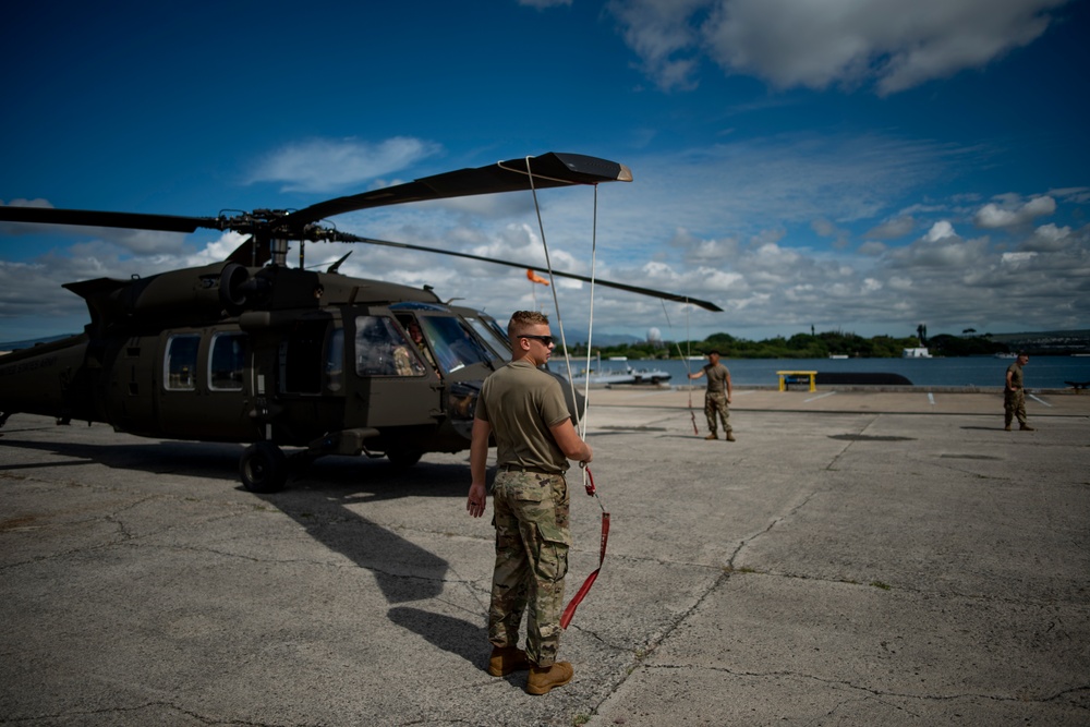 Army Blackhawks land on JBPHH