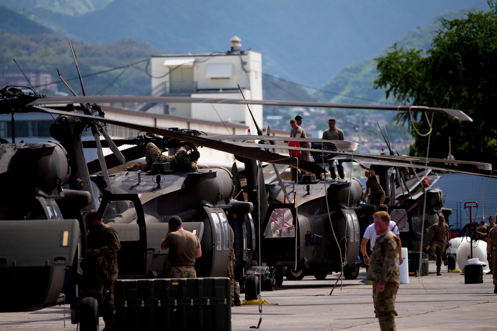 Army Blackhawks land on JBPHH