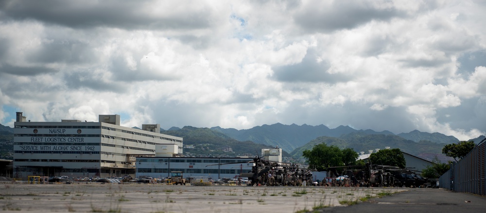 Army Blackhawks land on JBPHH