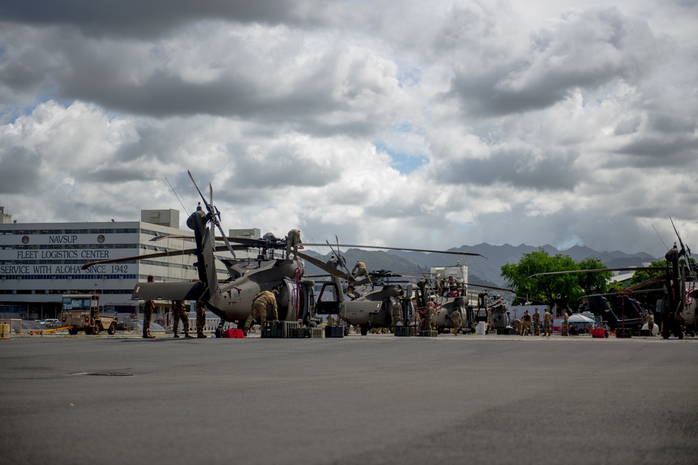 Army Blackhawks land on JBPHH