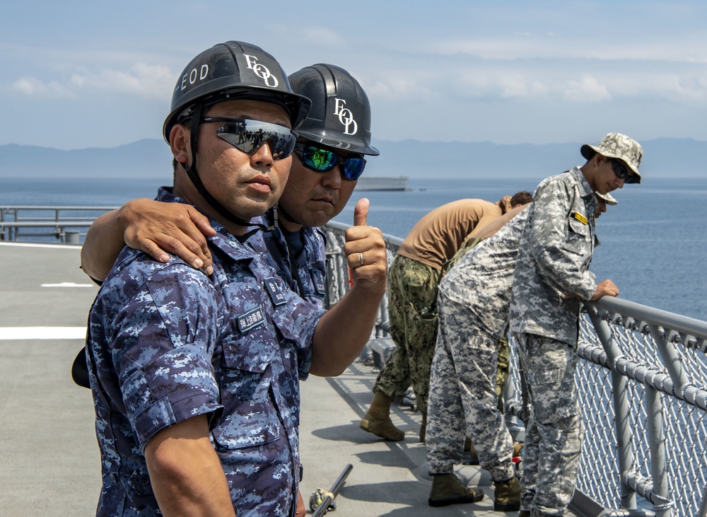 Mine Warfare Exercise 2JA 2019 MUTSU BAY, Japan (July 24, 2019)