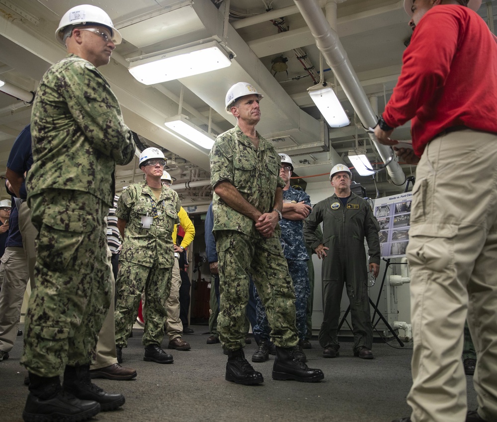 VCON and MCPON visit